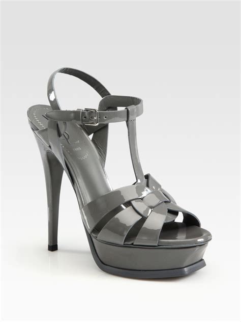 ysl platform paige replica|Tribute platform sandals in smooth leather .